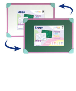 Pizarras 2 en 1 pastel