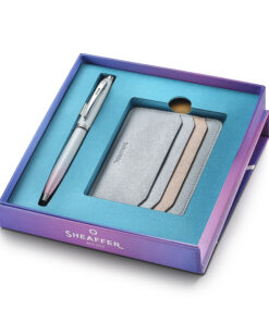 Boligrafo Sheaffer 100 perlado + porta tarjeta