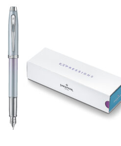 Pluma fuente Sheaffer 100 EXPRESSION perlado y adorno cromado