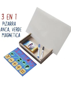 Valija De Aprendizaje Liggo Imantada 3 En 1 - Pizarra Blanca