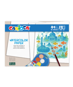 Carioca watercolor pad 300 gramos A4 15 hojas