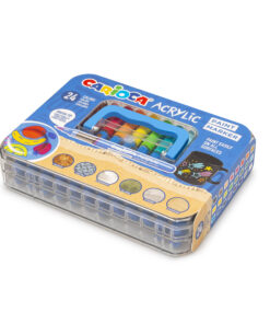 Marcador acrilico punta pincel colores surtidos BOX x 24