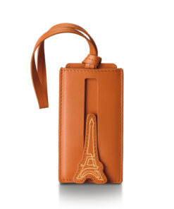 Etiqueta para equipaje Sheaffer Emily in Paris de cuero